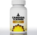 Candida Cleanse- Gut & Colon Support, Advanced Probiotic & Herbal Formula, Natural Herbal Formula, Oregano Leaf, Wormwood, Black Walnut, Caprylic Acid-1 for Men & Women, 60 Capsules