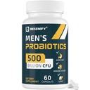 Probiotics for Men, 500 Billion CFUs & 12 Strains, Men's Probiotic with Turmeric, Cranberry, Goji - Probiotics for Digestive Health, Immune, Stomach, Bloating & Gut Health for Men, 60 Pro Biotics Caps
