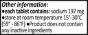 Sodium Chloride Tablets 500 mg (0.5 gram), USP Normal Salt Tablets - 200 Tablets by CitraGen Pharmaceuticals, Inc.