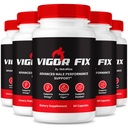 (5 Pack) Vigor Fix Male Supplement, VigorFix Pills for Men, Daily Nutrition for Overall Health and Wellness, Vigor Fixed Support Capsules for Confidence and Energy, Reviews (300 Capsules)
