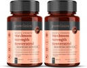 pureclinica 1000mg Resveratrol x 180 Tablets (2 Bottles of 90 Tablets Each - 6 Months Supply). 10 x Strength and with Black Pepper Extract for Faster Absorption