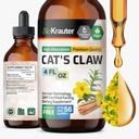 BIO KRAUTER® Cats Сlaw for Mobility Support - Liquid Drops Cats Claw Herb Supplement - Used for Digestive & Immune Support, Natural Antioxidant - Alcohol & Sugar Free, 4 Fl.Oz, 56-Day Supply