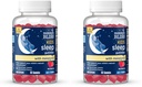 Mommy's Bliss Kids Sleep Melatonin Gummies, No Artificial Colors, Flavors or Gelatin, Strawberry Flavor Children's Melatonin Gummies, Age 3+, 60 Count (Pack of 2)