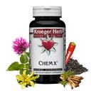 Kroeger Herb Products, Chem X, Daily Detox and Cleansing Formula, Red Clover, Yellow Dock, Paprika Supports Health Liver Function - Non-GMO, Gluten Free, No Preservatives, Made in USA