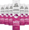 Seltz® Lift Your Mood – Effervescent Vitamins for Mood Support & Energy with L-Tryptophan, Saffron Extract & B Vitamins (B3, B6, B12) – Cherry Vanilla Flavor, No Sugar Added, 20 Tablets (Pack of 6)