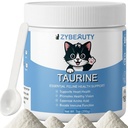 Taurine for Cats, Cat Taurine Supplement for Heart, Vision, Skin & Coat and Immune Support Unflavored Taurine Powder for All Ages Including Kittens – 6 oz