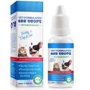 Ear Infection Treatment Drops for Dogs and Cats,with 1% Hydrocortisone Soothing Dog Yeast Infection, Itchy Ear Relief-Treats Ear Infections for Dogs & Cats - 2 fl oz