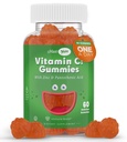 Maxi Health Vitamin C Gummies with Zinc – Vitamin C and Zinc Gummies for Kids & Adults – Immune Support + Respiratory Support – No Artificial Flavors or Preservatives Kosher – 60 Gummies