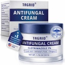 TAGRID NDC-Approved 1% Clotrimazole Antifungal Cream: Powerful, Non-Prescription Relief for Ringworm, Athlete's Foot, and Jock Itch - 50g