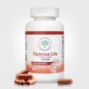 Optimus Life Zeolite, Mushroom Supplement – Daily Support for Immunity, Detox & Antioxidant Protection – Adaptogenic Blend with Zeolite & Superfoods – 60 Capsules