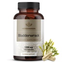 HERBAMAMA Bladderwrack Capsules - 1200mg Bladderwrack Herb Powder for Energy & Overall Support - Vegan, Non-GMO Sea Iodine Source Supplement, 100 Caps