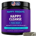 para Detox- Wormwood Black Walnut Clove Cleanse for Humans, Digestive Support & Gut Health, with Garlic and Oregano Leaf - - Vegan, Non-GMO Capsules - for Adults