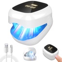 Nail Fungus Laser Treatment LED Light Device - At-Home Toenails & Fingernails Care, Rechargeable Light Treatment for Thick, Discolored Nails (White)