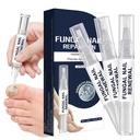 Toenail Repair Treatment Pen for Discolored, Brittle & Damaged Nails - Extra Strength Formula with 25% Undecylenic Acid - Visible Results for Toenails & Fingernails, Professional Nail Renewal (3 Pack)
