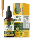 HERBAMAMA Herbal Lung Cleanse Drops with Mullein Leaf - Respiratory Lung Support Supplement with Stinging Nettle & Korean Red Ginseng Extract - Non-GMO, Alcohol & Sugar-Free Tincture, 28-Day Supply