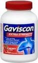 Gaviscon Tablets Extra Strength Cherry Flavor 100 Tablets ( Pack of 4)