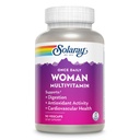 SOLARAY Once Daily Woman Multivitamin with Iron, Cellular Energy, Digestion, Red Blood Cell Support, Multivitamin for Women w/Vitamin D, Vitamin B12, Prenatal Vitamins Support w/Folic Acid, 90 Serv
