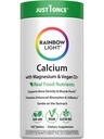 Rainbow Light Calcium Complex with Magnesium & Vitamin D3 + | 180 Tablets | Real Food Nutrients | Supports Bone Density & Muscle Health | Vegan Supplement for Men and Women