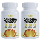 PQR Candida Cleanse - Gut & Colon Support, Natural Herbal Formula, Include Oregano Leaf, Wormwood, Black Walnut, Caprylic Acid-1, 120 Capsules