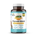 Maximum Living Thyroid Shield – Adaptogenic & Mineral Blend with Zinc, Selenium, Inositol and Rhodiola – Iodine & Glandular Free Wellness Formula to Support Healthy Thyroid Function* – 120 Capsules