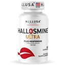 Hallusa Natural Hallosmine Ultra Diosmin 500mg & Hesperidin 150mg – Heavy Legs, Swelling & Vein - Blood Circulation Supplements, 60 Caps