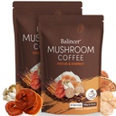 Mushroom Coffee, 6 Adaptogenic Mushrooms with Lion's Mane, Cordyceps, Turkey Tail & More, Instant Mushroom Coffee for Focus, Energy, Immune & Digestion Support