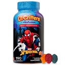 Lil Critters Marvel Spider-Man Kids Multivitamin Gummies | 190 Count | Gummy with Vitamins A B C D E | Fruit Flavors | 11 Essential Nutrients | Gluten and Dairy-Free Children's Daily Supplement