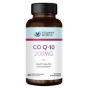 Vitamin World CoQ10 200 mg Softgels, Coenzyme Q10 Supplements for Antioxidant Support, Heart Health & Energy Production, Gluten Free, 60 Rapid Release Softgels