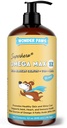 Wonder Paws Fish Oil for Dogs - Omega 3 for Dogs from Alaskan Salmon, Cod & Krill Oil - EPA DHA Fatty Acids - Less Shedding & Itching - Skin, Joint, Immune & Heart Health - Liquid Supplement (32 oz)
