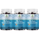 Natures Craft Calming Gummies for Adults with Ashwagandha and Magnesium - Relaxing Stress Gummies with L Theanine 5HTP and Lemon Balm Extract - Adaptogenic Chamomile Extract Vitamin B6 270 Count