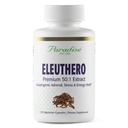 Paradise Herbs Eleuthero Root Extract, Adaptogen Supplement, Super Potent, Ultra Pure, Vegan, Non-GMO, 120 Vegetarian Capsules