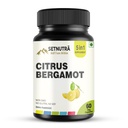 5 in 1 Citrus Bergamot Supplement with Black Chokeberry Olive Leaf Niacin & Black Pepper | Heart Health Support Antioxidant Boost | Non GMO Gluten Free Capsules (60 Count)
