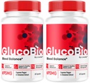 (2 Pack) GlucoBio Capsules - Official Gluco Bio Advanced Formula Support Pills - Maximum Strength, Natural Gluco Bio Supplement Vitamin for Overall Health & Wellness Reviews, 120 Capsules for 2 Months