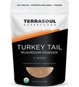 Terrasoul Superfoods Organic Turkey Tail Extract, 5.5oz | Adaptogenic Superfood, USDA Certified Organic, Gluten-Free, Vegan