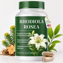Rhodiola Rosea Supplement – Rhodiola Rosea Capsules 90 Count, Golden Root Adaptogen for Daily Stress Support & Energy Balance – Premium Rhodiola Extract, Vegan, Non-GMO