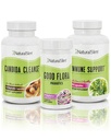 NaturalSlim Candispetic Kit -Advanced Candida Cleanse & Gut Health Support System - Promotes Metabolism, Energy, Healthy Body Composition & Flora Balance with Oregano Oil, Probiotics and Magnesium 1pk