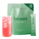BEAM Glow Women's Wellness Supplement, Cortisol Support with Ashwagandha for Women, Daily Vitamins for Cycle Health, Mood, Energy & Stress Support with Selenium, Zinc, Vitamin A, Biotin, B Vitamins