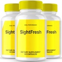 Sight Fresh Eye Health Supplements Capsules, Official Sight Fresh Eye Vitamin Pills - Maximum Strength All Natural SightFresh for Visual Wellness & Crystal Clear Vision Reviews (3 Pack)