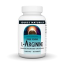 Source Naturals L-Arginine, Free Form, Promotes Increased Ciculation* - 1000 mg - 50 Tablets