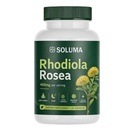Soluma Rhodiola Rosea, Organic Natural Adaptogen Supplement with Bioperine, Energy, Stress and Mental Focus Support, 60 Capsules