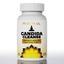 Pure Peak Candida Cleanse - Gut & Colon Support (60 Capsules) - for Men & Women - Natural Herbs for Intestinal Detox - Oregano Leaf, Wormwood, Black Walnut, Caprylic Acid