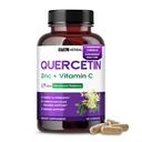 Quercetin 700mg with Zinc, Vitamin C & Bromelain – Immune & Antioxidant Support Supplement – 60 Capsules – Vital Herbal