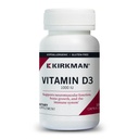 Vitamin D-3 1000 IU - Hypoallergenic, 120 capsules