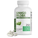 Bronson Ginkgo Biloba Extra Strength Brain & Memory Support 250 Capsules | Vegetarian, Non-GMO, Gluten Free, Soy Free, Memory, Cognitive & Brain Health Support