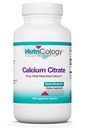 NutriCology Calcium Citrate 150 mg Capsules, 180 Count | Highly Absorbable Calcium Citrate for Bone and Muscle Support, Vegetarian and Hypoallergenic, 180 Servings
