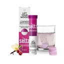 Seltz Mood Support Drink Tablets, Effervescent L-Tryptophan with B Vitamins | Fast Absorption, Easy to Use, Mood Energy Support, No Sugar Added, Drop Fizz and Drink, Supports Hydration, 20 Tablets 1 Pack