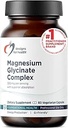 Designs for Health Magnesium Glycinate Complex - Chelated Magnesium Bisglycinate + High Absorption Magnesium for Calming & Sleep, Heart Health, Immune Support & Bone Strength - Vegan (60 Capsules)