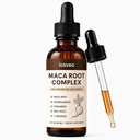 Losveo Maca Root Complex Drops, with Ashwagandha, Fenugreek, Beet Root & L-Arginine, Organic Adaptogen Supplement for Energy, Mood & Vitality Support, Non-Gmo, Vegan, Gluten-Free, 2floz 30ml