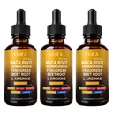 Vuiea Maca Root Drops for Women, Liquid Maca Root Supplement with Ashwagandha, Fenugreek & Beet Root, Plant Based Herbal Formula for Energy, Vitality, Balance Support & Daily Wellness，Yellow*3