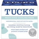 Tucks Medicated Cooling Pads, 100 Pads Per Box (5 Pack)